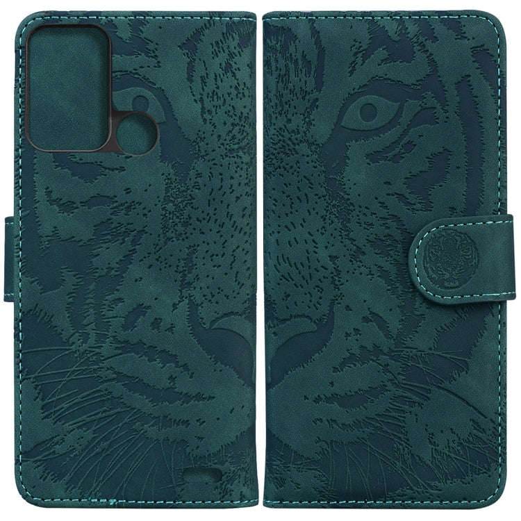 Tiger Embossing Pattern Horizontal Flip Leather Phone Case, For OPPO Reno7 Pro 5G, For Xiaomi Red...