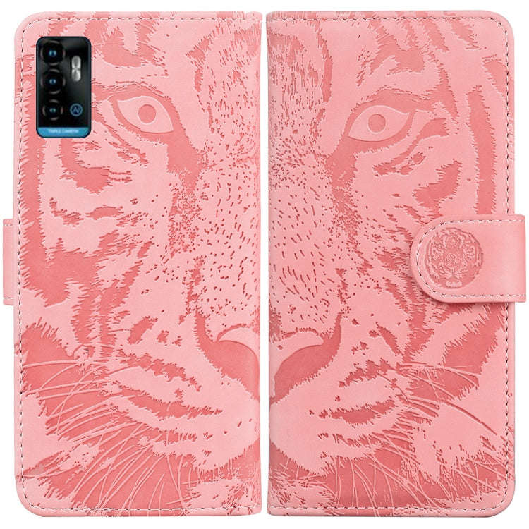 Tiger Embossing Pattern Horizontal Flip Leather Phone Case, For OPPO Reno7 Pro 5G, For Xiaomi Red...