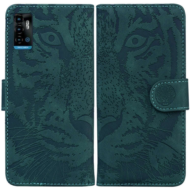 Tiger Embossing Pattern Horizontal Flip Leather Phone Case, For OPPO Reno7 Pro 5G, For Xiaomi Red...