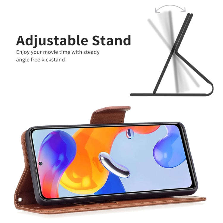 Lambskin Texture Pure Color Horizontal Flip Leather Phone Case, For Xiaomi Redmi Note 11 Pro Inte...