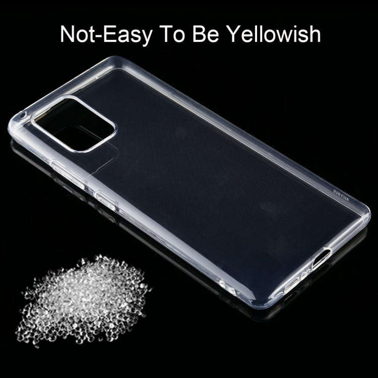 0.3mm Ultra-Thin Transparent TPU Protective Case, For Galaxy S10 Lite