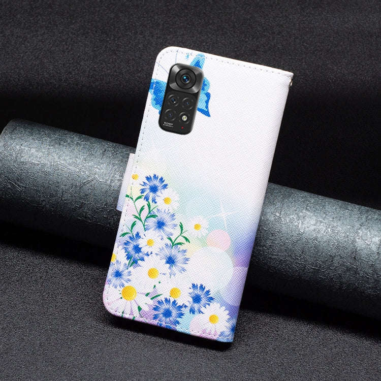 Colored Drawing Pattern Leather Phone Case, For Xiaomi Redmi Note 11 International Version