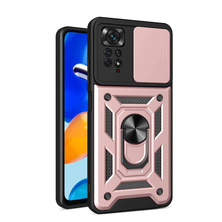 Sliding Camera Cover TPU+PC Phone Case, For Xiaomi Redmi Note 11 Pro(Global), For Xiaomi Redmi No...