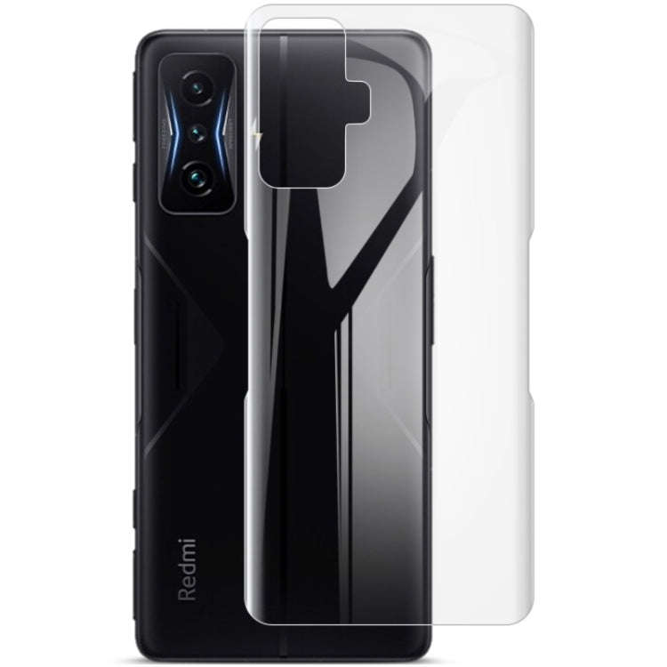 2 PCS imak Curved Full Screen Hydrogel Film Back Protector, For Xiaomi Redmi K50 Gaming, For Sams...