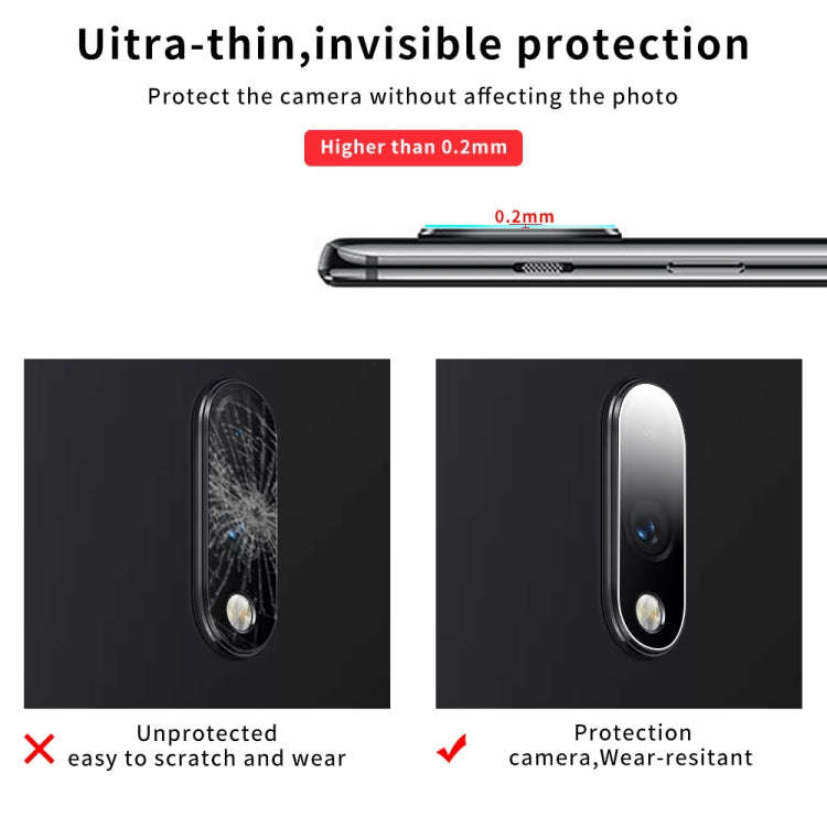 9D Transparent Rear Camera Lens Protector Tempered Glass Film, For OnePlus 7, For OnePlus 7 Pro, ...