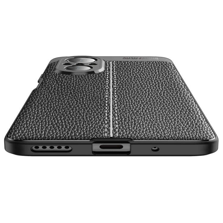 Litchi Texture Shockproof TPU Phone Case, For Huawei nova 9 SE, For Xiaomi Poco M4 Pro Fine Hole ...