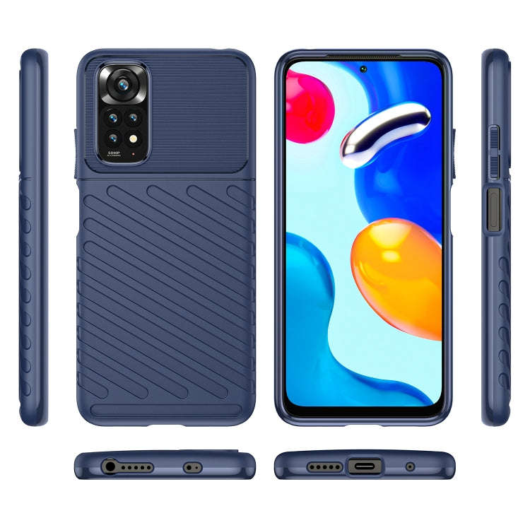 Thunderbolt Shockproof TPU Protective Soft Case, For Xiaomi Redmi Note 11 4G Global / Note 11S, F...