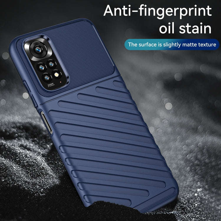 Thunderbolt Shockproof TPU Protective Soft Case, For Xiaomi Redmi Note 11 4G Global / Note 11S, F...