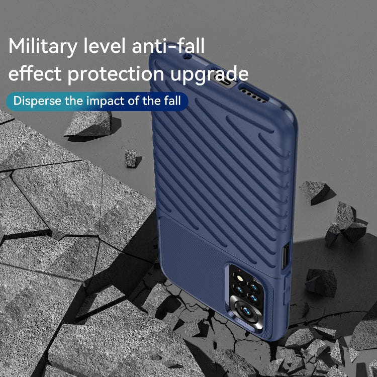 Thunderbolt Shockproof TPU Protective Soft Case, For Xiaomi Redmi Note 11 4G Global / Note 11S, F...