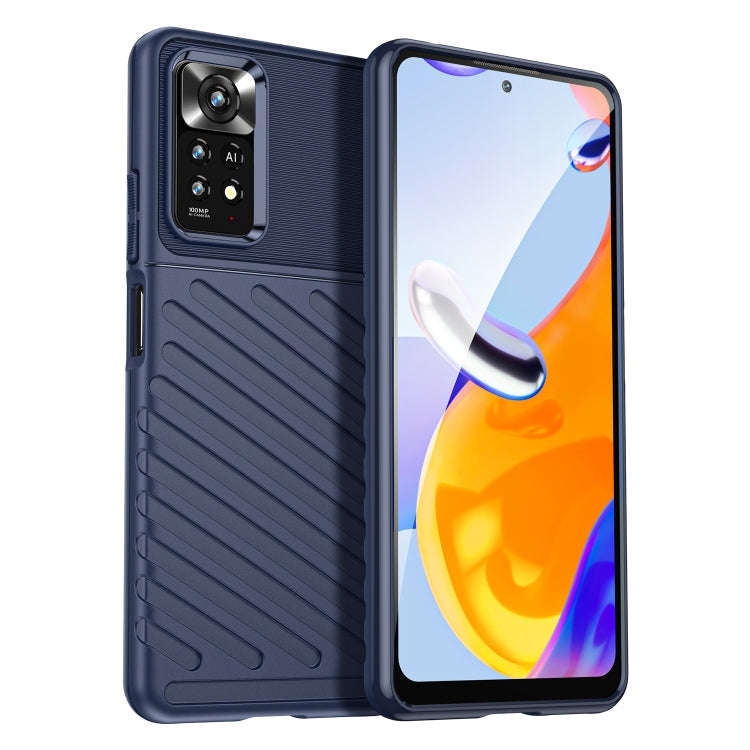Thunderbolt Shockproof TPU Protective Soft Case, For Xiaomi Redmi Note 11 4G Global / Note 11S, F...