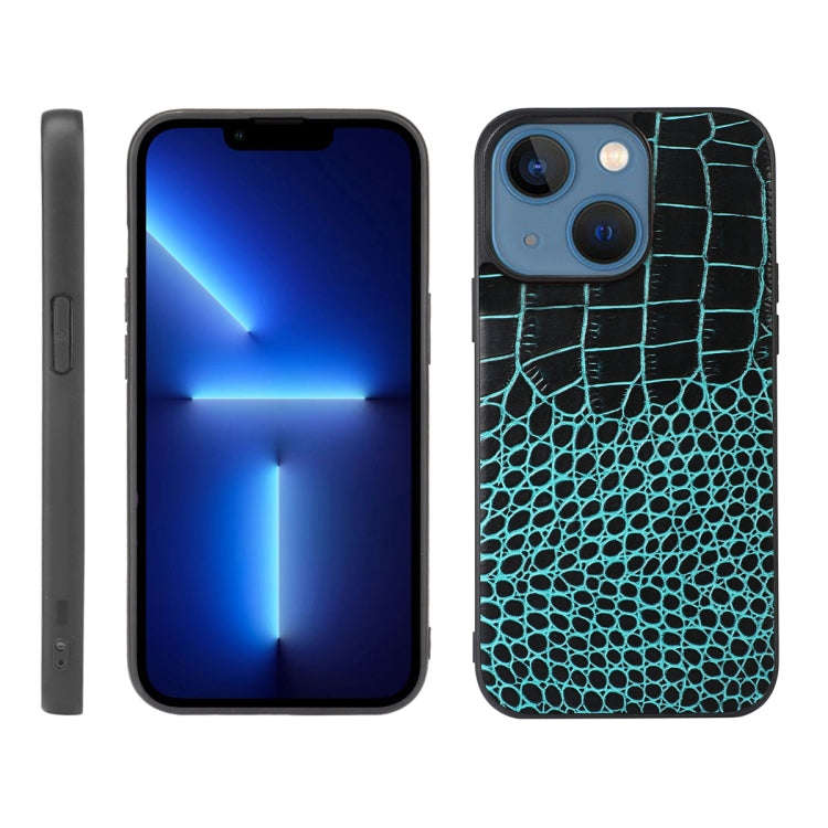 Crocodile Top Layer Cowhide Leather Case, For iPhone 13 mini, For iPhone 12 mini, For iPhone 12 /...
