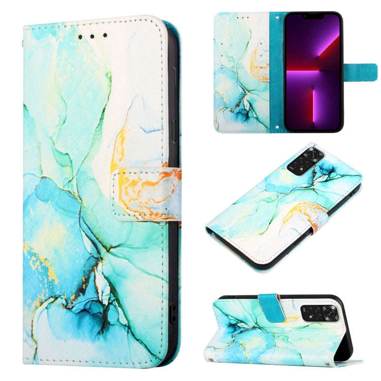 PT003 Marble Pattern Flip Leather Phone Case, For Xiaomi Redmi Note 11 Pro 5G / 4G, For Xiaomi Re...