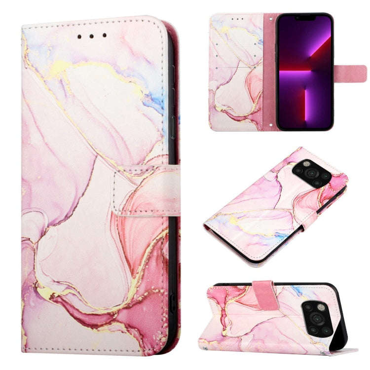 PT003 Marble Pattern Flip Leather Phone Case, For Xiaomi Redmi Note 11 Pro 5G / 4G, For Xiaomi Re...