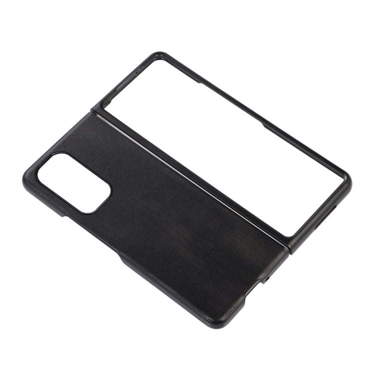 Yellow Cow Texture PU Phone Case, For Xiaomi Mi Mix Fold