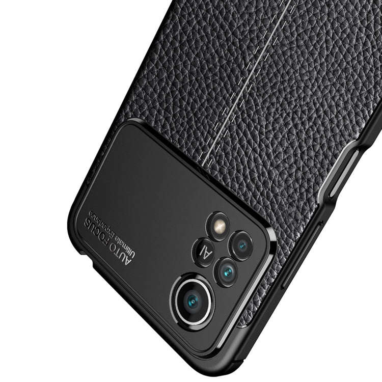 Litchi Texture TPU Shockproof Phone Case, For Xiaomi Poco X4 Pro 5G Precise Hole