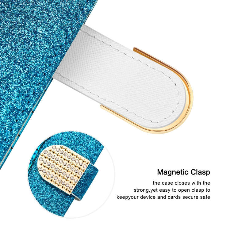 Laser Glitter Powder Matching Crocodile Leather Phone Case, For Xiaomi Redmi Note 11 Pro Internat...