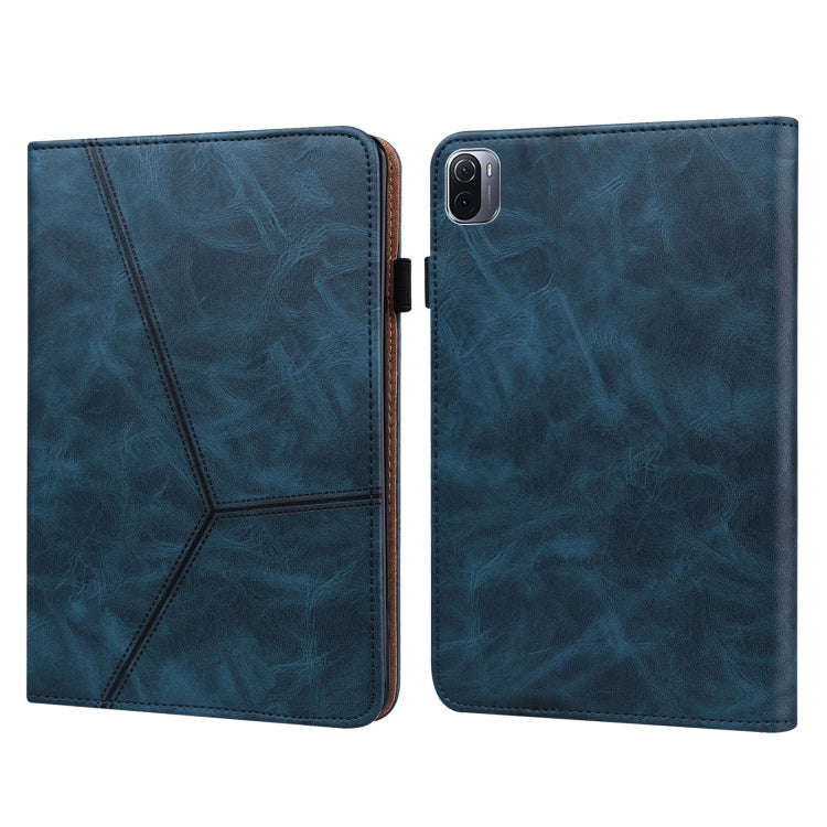 Solid Color Embossed Striped Leather Case, For Xiaomi Pad 5 / Pad 5 Pro, For Amazon Fire HD 10 Pl...