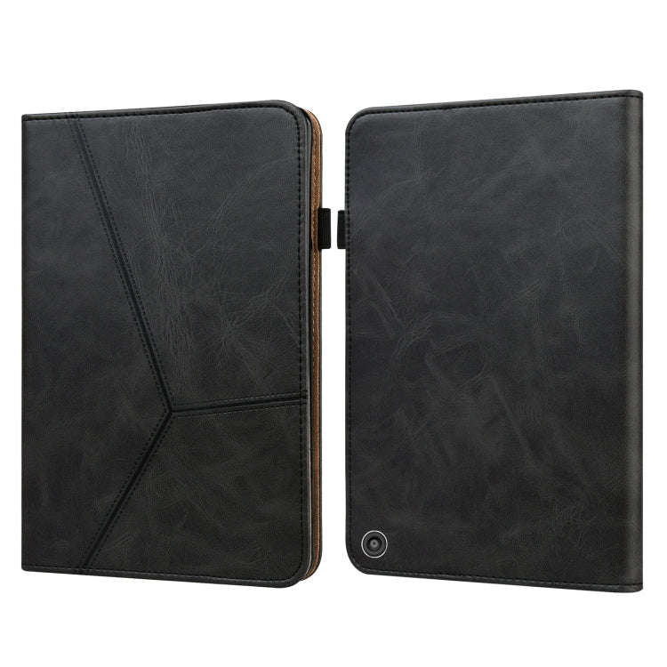 Solid Color Embossed Striped Leather Case, For Xiaomi Pad 5 / Pad 5 Pro, For Amazon Fire HD 10 Pl...