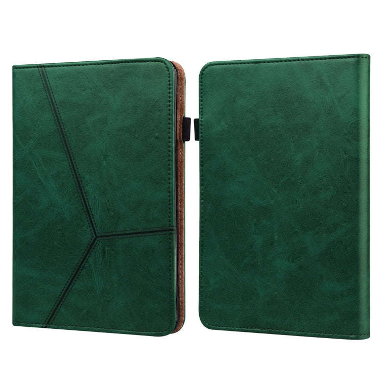 Solid Color Embossed Striped Leather Case, For Xiaomi Pad 5 / Pad 5 Pro, For Amazon Fire HD 10 Pl...