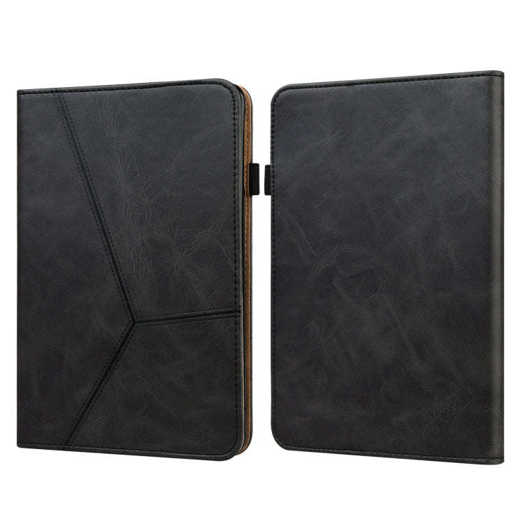 Solid Color Embossed Striped Leather Case, For Xiaomi Pad 5 / Pad 5 Pro, For Amazon Fire HD 10 Pl...