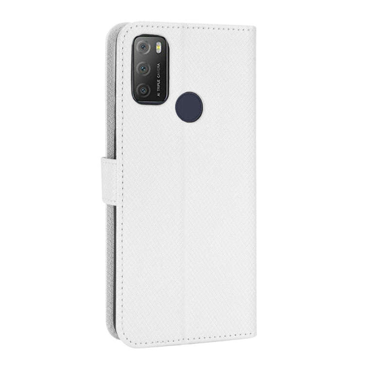 Diamond Texture Leather Phone Case, For Alcatel 1S 2021 / 3L 2021 / TCL 20E / 20Y, For Xiaomi Red...