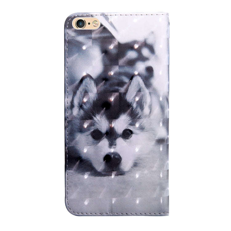 3D Painting Pattern Coloured Drawing Leather Phone Case, For iPhone SE 2022