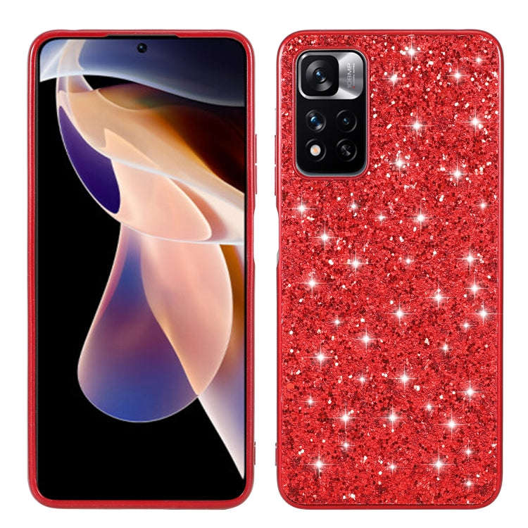 Glitter Powder Shockproof TPU Phone Case, For Xiaomi Redmi Note 11 Pro, For Samsung Galaxy A13 4G...