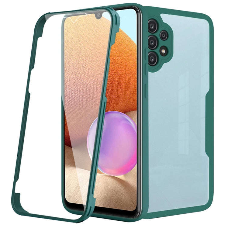 Acrylic + TPU 360 Degrees Full Coverage Shockproof Phone Case, For Samsung Galaxy A32, For OPPO A...