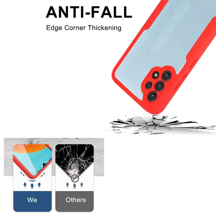 Acrylic + TPU 360 Degrees Full Coverage Shockproof Phone Case, For Samsung Galaxy A32, For OPPO A...