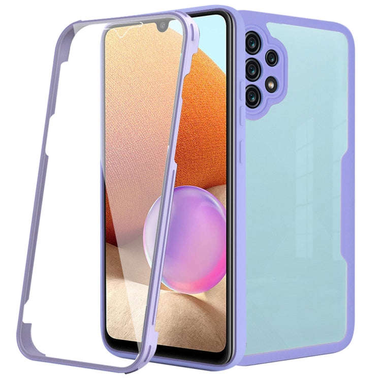 Acrylic + TPU 360 Degrees Full Coverage Shockproof Phone Case, For Samsung Galaxy A32, For OPPO A...