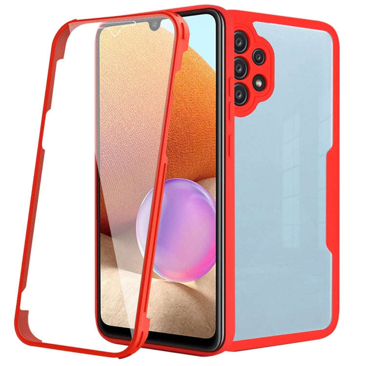 Acrylic + TPU 360 Degrees Full Coverage Shockproof Phone Case, For Samsung Galaxy A32, For OPPO A...
