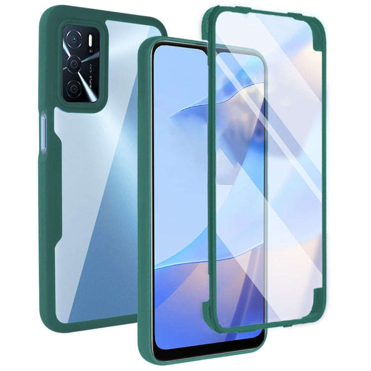 Acrylic + TPU 360 Degrees Full Coverage Shockproof Phone Case, For Samsung Galaxy A32, For OPPO A...