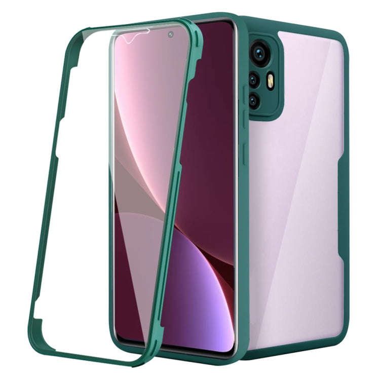Acrylic + TPU 360 Degrees Full Coverage Shockproof Phone Case, For Samsung Galaxy A32, For OPPO A...
