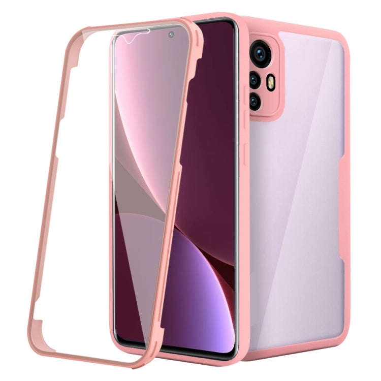 Acrylic + TPU 360 Degrees Full Coverage Shockproof Phone Case, For Samsung Galaxy A32, For OPPO A...