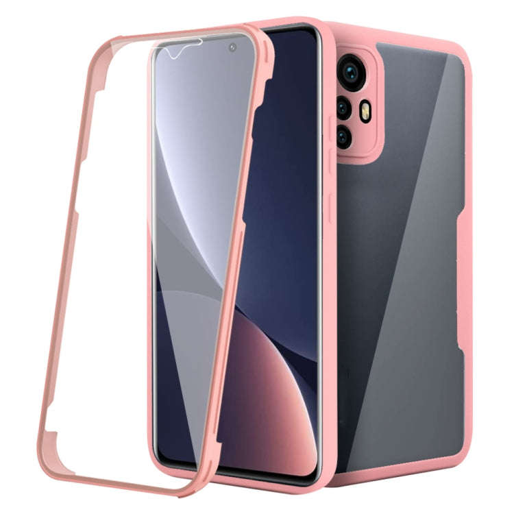 Acrylic + TPU 360 Degrees Full Coverage Shockproof Phone Case, For Samsung Galaxy A32, For OPPO A...