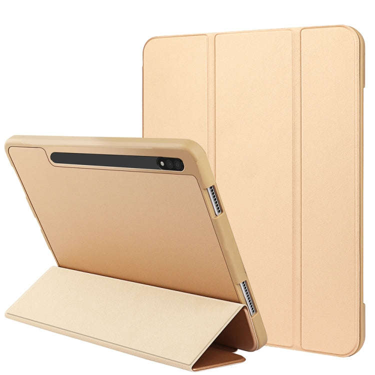 3-folding Honeycomb TPU Smart Leather Tablet Case, For Samsung Galaxy Tab S8+ / X800, For Samsung...