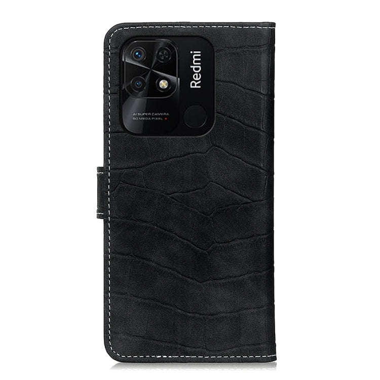 Crocodile Texture Leather Phone Case, For Xiaomi Redmi 10C/Redmi 10 India/Redmi 10 Power/Poco C40...