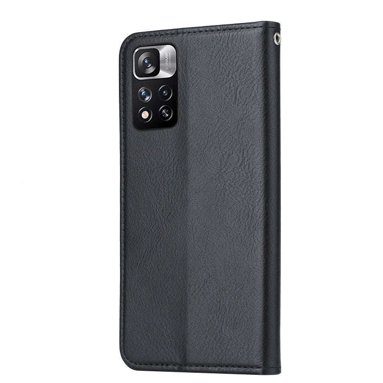 Knead Skin Texture Horizontal Flip Leather Case, For Xiaomi Redmi Note 11 Pro 4G Global, For Xiao...