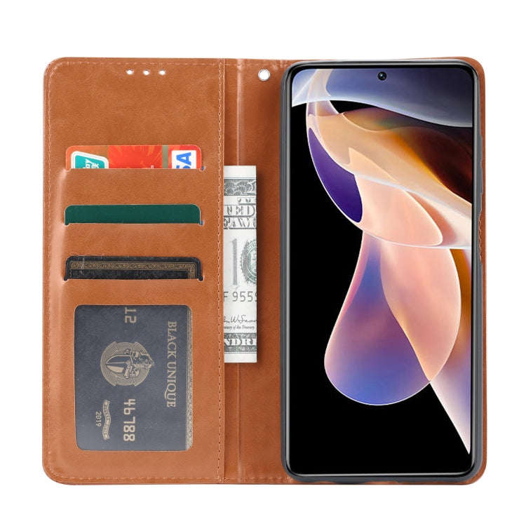 Knead Skin Texture Horizontal Flip Leather Case, For Xiaomi Redmi Note 11 Pro 4G Global, For Xiao...