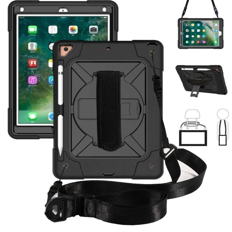 Contrast Color Silicone + PC Combination Case with Holder, For iPad 9.7, For iPad 10.2