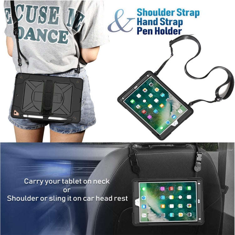 Contrast Color Silicone + PC Combination Case with Holder, For iPad 9.7, For iPad 10.2