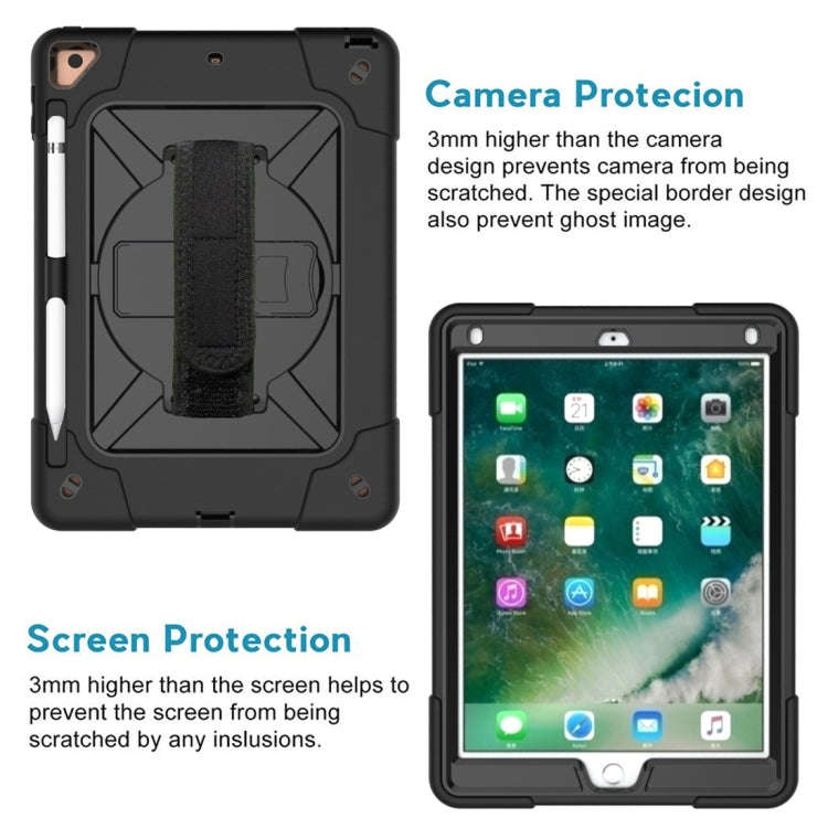 Contrast Color Silicone + PC Combination Case with Holder, For iPad 9.7, For iPad 10.2