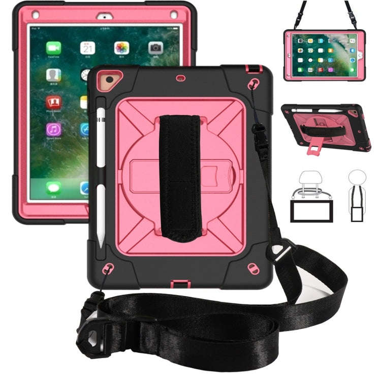 Contrast Color Silicone + PC Combination Case with Holder, For iPad 9.7, For iPad 10.2
