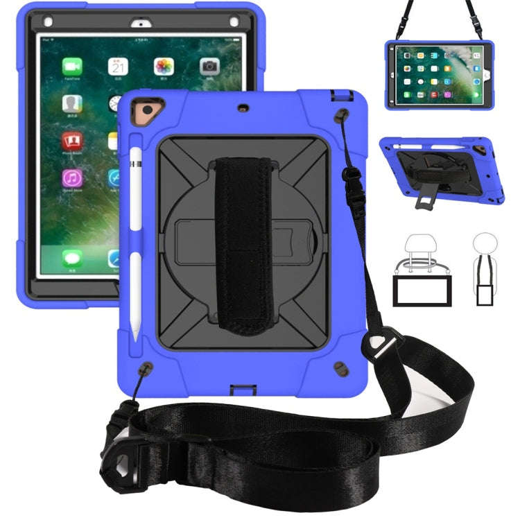 Contrast Color Silicone + PC Combination Case with Holder, For iPad 9.7, For iPad 10.2