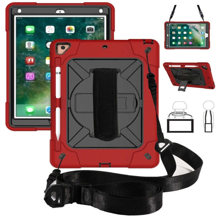 Contrast Color Silicone + PC Combination Case with Holder, For iPad 9.7, For iPad 10.2