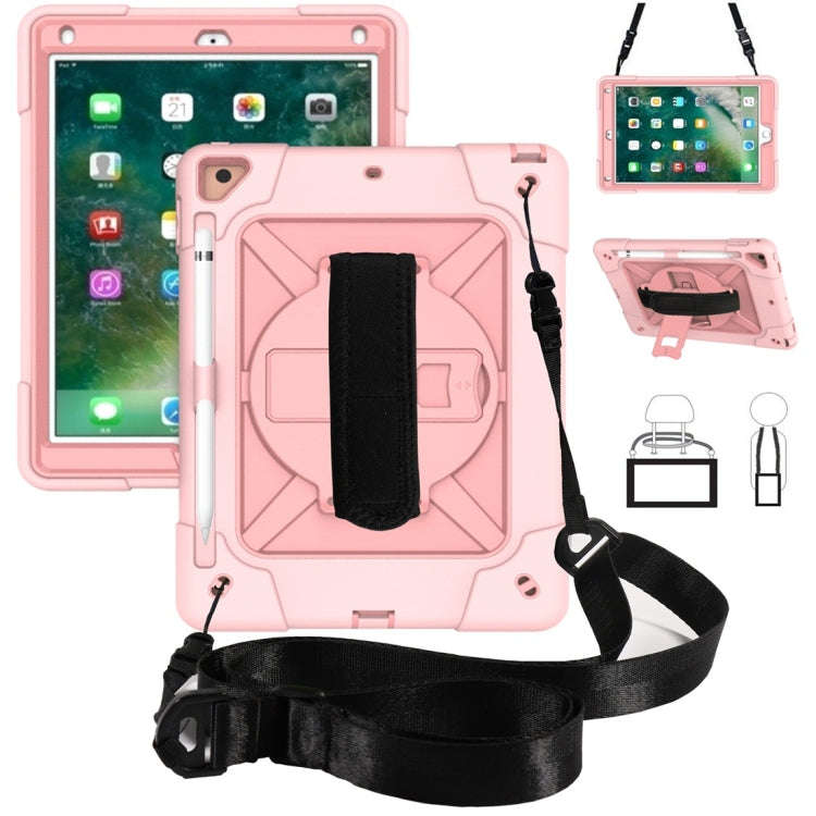 Contrast Color Silicone + PC Combination Case with Holder, For iPad 9.7, For iPad 10.2