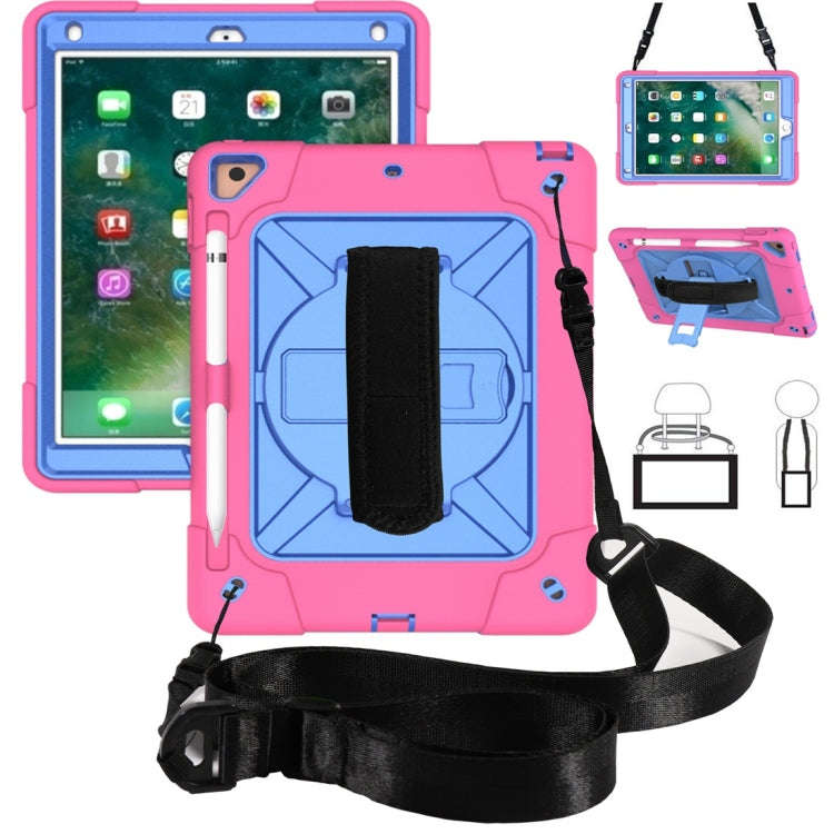 Contrast Color Silicone + PC Combination Case with Holder, For iPad 9.7, For iPad 10.2