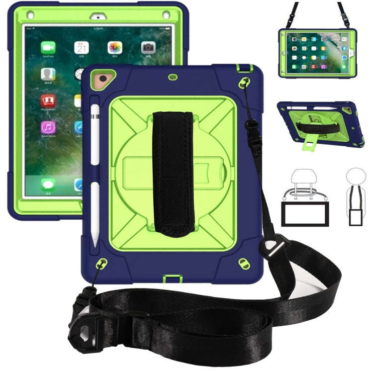 Contrast Color Silicone + PC Combination Case with Holder, For iPad 9.7, For iPad 10.2