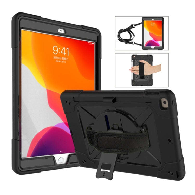 Contrast Color Silicone + PC Combination Case with Holder, For iPad 9.7, For iPad 10.2