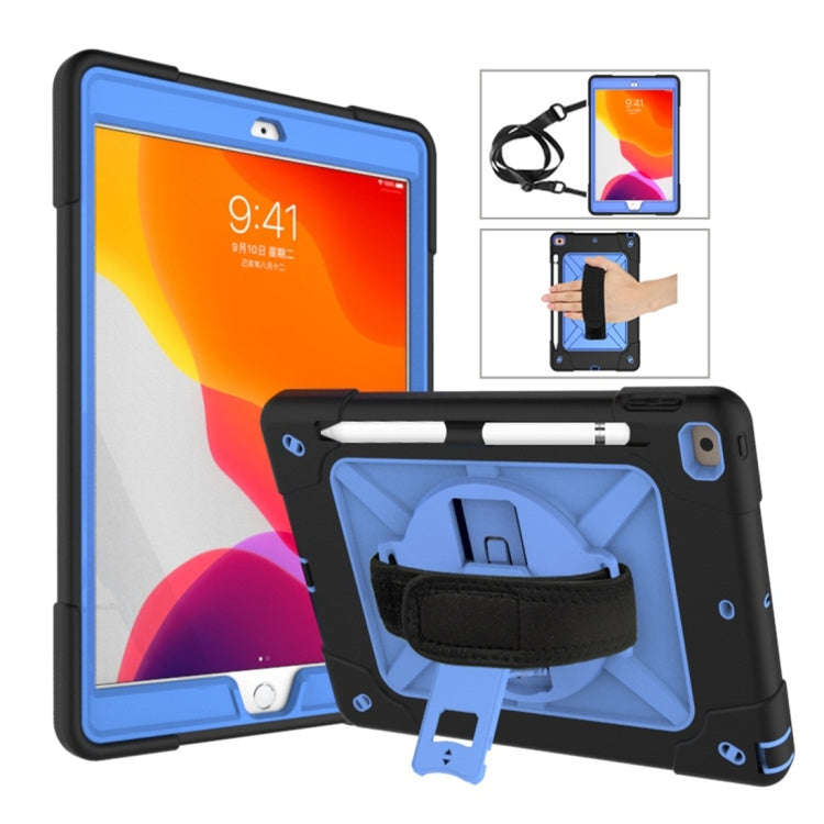 Contrast Color Silicone + PC Combination Case with Holder, For iPad 9.7, For iPad 10.2